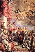 VERONESE (Paolo Caliari) The Marriage of St Catherine awr USA oil painting artist